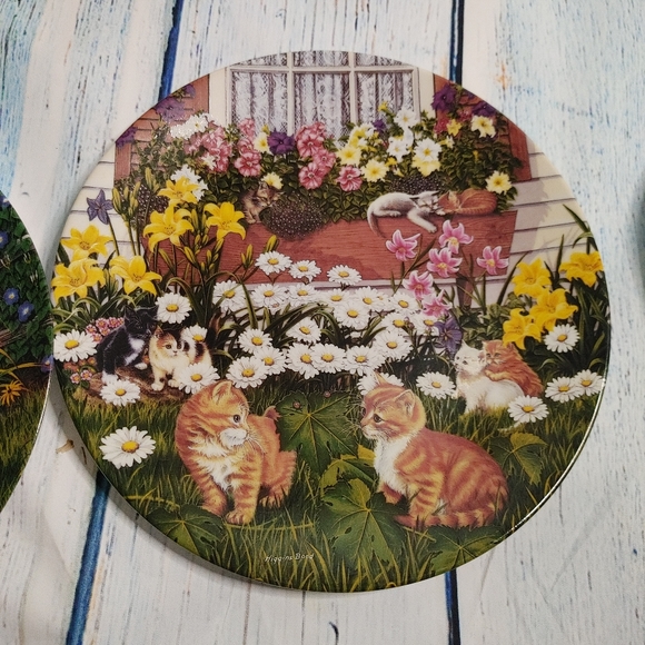 8 Bradex 9" Plates The Garden Secrets - Picture 7 of 16